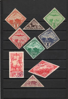 TIMBRES DE TOUVA. ANNEE 1934-36 . P.A.  NEUF  (x) Et OBLITERATION DE COMPLAISANCE. - Touva