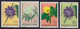 HAITI - Fleurs, Passiflore, Hibiscus - MNH - Haïti