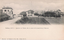 64 - GUETHARY - Précurseur - Quartier De L'église Sur La Route De Saint-Jean-de-Luz à Bayonne - Guethary