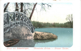 CPA-Carte Postale   Germany  Schwetzingen Chinesiche Brücke -début 1900   VM44723+ - Schwetzingen