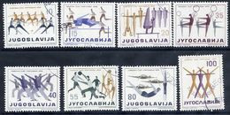 YUGOSLAVIA 1959 Sports Union, Used.  Michel 900-907 - Used Stamps