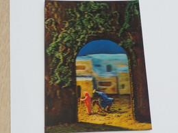 3d 3 D Lenticular Stereo Postcard Pilgrims    A 215 - Stereoskopie