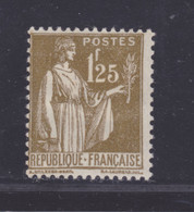 FRANCE N°  287 * MLH Neuf Avec Charnière, Type Paix, TB (L1595) - 1932-33 - 1932-39 Peace