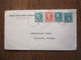 1920 CUBA HABANA COVER - Brieven En Documenten