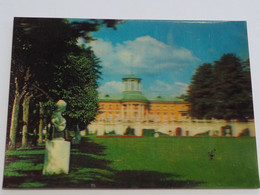 3d 3 D Lenticular Stereo Postcard Moscow Arhangeljskoje Museum    A 215 - Stereoskopie
