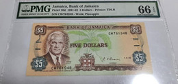 Jamaica,5$ - Canada 2$ - Nea Zealanda 3$ -  Bolivia .5 Centavos Or 50 000 Pesos, Bolivia 1987  Lot Of 4  Gradate Bilete - Jamaique