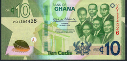 GHANA P47 10 CEDIS 4.3.2019 #VQ      UNC. - Ghana