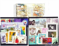 SK ** Année 2013 Neuve Complète Avec Timbres Auto Adhésif ND /  Complete Year 2013 Mint / 26 Timbres Et 1 Bloc-feuillet - Annate Complete