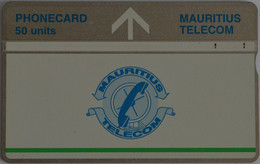 Mauritius - L&G - Telecom's Logo - With Green Line - 605A - 05.1996, 50Units, 20.000ex, Used - Mauricio