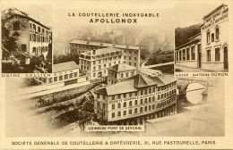 CPA 63 THIERS LA COUTELLERIE INOXYDABLE APOLLONOX - Thiers