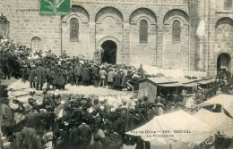 CPA 63 ORCIVAL LA PROCESSION 1911 - Autres & Non Classés