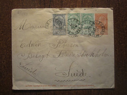 1894 BELGIUM COVER To SWEDEN - 1894-1896 Exhibitions