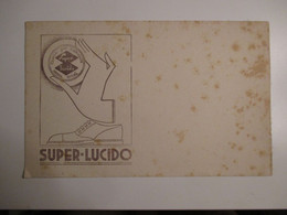 SUPER LUCIDO Crema Per Calzature Senza Acidi  Carta Assorbente Originale Epoca - L