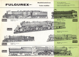 Catalogue FULGUREX 1967 Modelleisenbahnen Trains Modéles HO Balboa Tenshodo KTM - En Français Et Allemand - Français