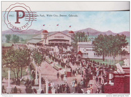 1908   Vintage Denver Colorado Colo CO Boathouse Ball Room White City Lakeside Park - Denver