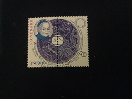 YT 796 Po 712 Avec Vignette Oblitéré  2020 Tricentenaire De Maximilian HELL Astronome - Used Stamps
