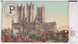 LINCOLN CATHEDRAL. GREAT NORTHERN RAILWAY CATHEDRAL SERIES - Lincoln