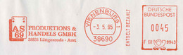 931  Jeu De Cartes: Ema D'Allemagne, 1995 - Playing Card Meter Stamp From Vienenburg, Germany. Ace AS 69 - Other