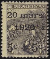 Monaco    .    Y&T   .   37  (2 Scans)       .   *    .     Neuf Avec Gomme D'origine Et Charnière - Nuevos