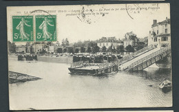 N° 182 - La Grande Guerre 1914/15 - Lagny - Le Pont De Fer Détruit Par Le Génie Français Pendant La Bataille  - Obf 2219 - Guerre 1914-18