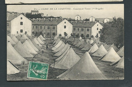 N° 830 - Camp De La Courtine - Casernes Et Tentes ( 1ere Brigade )  - Obf 2220 - Barracks