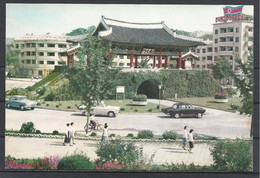 North Korea, Kaesong, Namdaemun Gate, Cirillic Script On Back Side. - Korea (Noord)