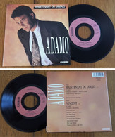 RARE French SP 45t RPM (7") ADAMO (1991) - Ediciones De Colección