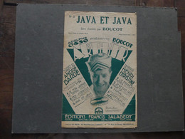 Java Et Java Boucot Arthur Christié - Chant Soliste
