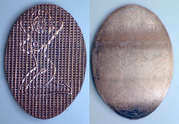 03695 GETTONE TOKEN JETON FICHA ELONGATED PENNNY EROTIC CLUB 21 LIMO RIDE LIMUSINE - Souvenirmunten (elongated Coins)