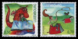 SALE!!! LUXEMBURGO LUXEMBOURG LUXEMBURG 2010 EUROPA CEPT CHILDREN BOOKS 2 Stamps MNH ** - 2010