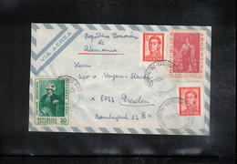 Argentina 1986 Interesting Airmail Letter - Briefe U. Dokumente