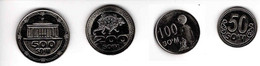 Uzbekistan - Set 4 Coins - 50 100 200 500 SOM - Oezbekistan