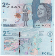 Colombia - 2000 Pesos 2015 ( 2016 ) P. 458a UNC Lemberg-Zp - Colombie