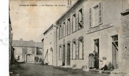 89 - YONNE - CRUZY LE CHATEL - Le Bureau De Postes - 1907 - Très Bon état - Cruzy Le Chatel