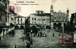 PLASENCIA (CACERES). PLAZA MAYOR. - PAPELERIA HONTIVEROS - Cáceres