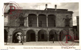 TRUJILLO (CACERES). CASA DE LOS MARQUESES DE SAN JUAN. ED. SOBRINO DE B. PEÑA - Cáceres