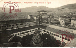 MONASTERIO DE GUADALUPE (CACERES). VISTA PARCIAL Y PAISAJE A VUELO DE PAJARO - Cáceres