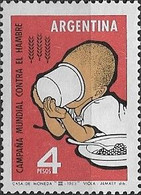 ARGENTINA - FAO "FREEDOM FROM HUNGER" CAMPAIGN 1963 - MNH - Against Starve