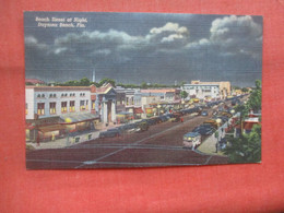 Night View Beach Street.   Daytona Beach.  Florida > Daytona    Ref 5466 - Daytona