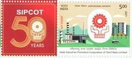 India 2021 NEW *** State Industries Promotion Corporation Of Tamil Nadu 1v Stamp Mint MNH (**) Inde Indien - Nuovi