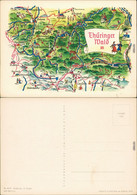 Großbreitenbach Landkarte Weißbach Königsee Schmiedefeld Sillersdorf 1962 - Zonder Classificatie