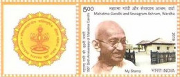 India 2021 NEW *** Mahatma Gandhi & Sewagram 1v Stamp Mint MNH (**) Inde Indien - Ungebraucht