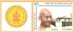 India 2021 NEW *** Mahatma Gandhi & Sewagram 1v Stamp Mint MNH (**) Inde Indien - Neufs