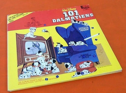 Album Vinyle 33 Tours  Walt Disney (1980)  101 Dalmatiens  Raconté Par Francis Perrin - Kinderen