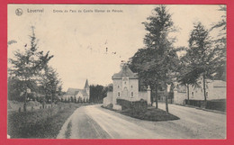 Loverval -  Entrée Du Parc Du Comte Werner De Mérode - 1910 ( Voir Verso ) - Gerpinnes