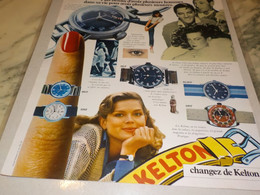 ANCIENNE PUBLICITE CHANGEZ DE  KELTON  1976 - Autres & Non Classés