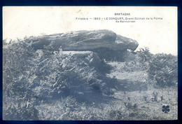 Cpa Du 29  Le Conquet -- Grand Dolmen De La Pointe De Kermorvan  FEV22-16 - Le Conquet