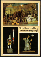 F5828 - TOP Jahnsbach Schnitzausstellung - Bild Und Heimat Reichenbach Qualitätskarte - Zschopau