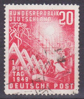 1949: Bund Mi.Nr. 112 Gest. / Allemagne Y&T No. 2 Obl.(d169) - Gebruikt