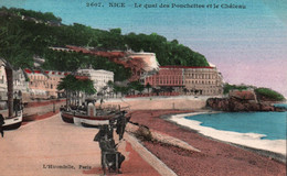 06 / NICE / QUAI DES PONCHETTES ET CHATEAU / HIRONDELLE 2607 - Scènes Du Vieux-Nice
